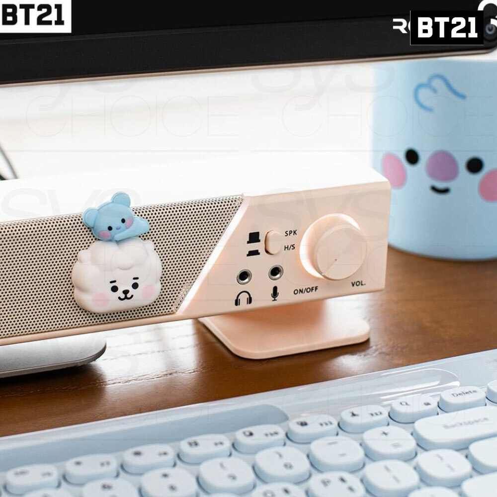 BTS BT21 Official Authentic Goods Baby Sound Bar USB Speaker +