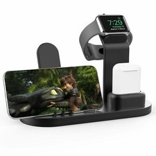 3 in 1 Charging Stand Compatible for iWatch Series, AirPods and iPhone