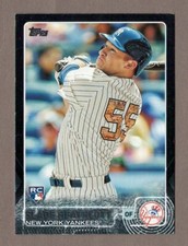 SLADE HEATHCOTT 2015 Topps Update BLACK RC US160 #38/64 Rookie Card Logo Yankees