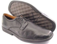 New HUSH PUPPIES Mens Leather Flat Casual Comfort Lace Up Dress Oxford Shoe 11 M
