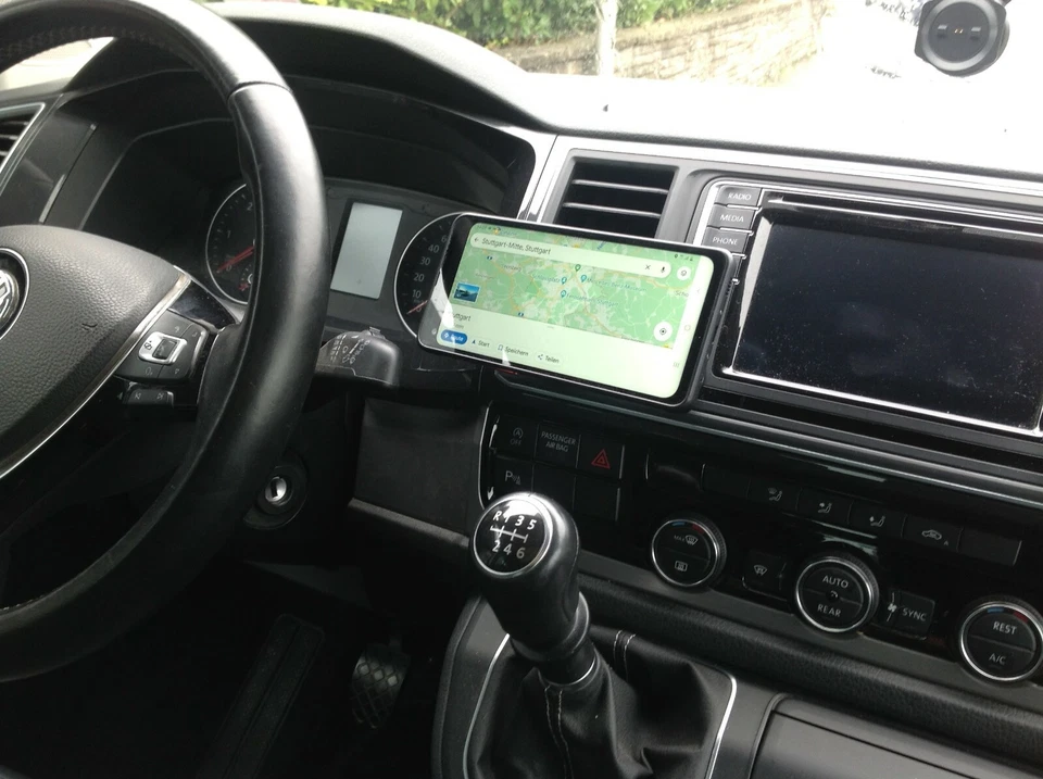 RSMount Handyhalter passend zu VW T6 ab 2015 Made in GERMANY - Bild 3 von 4