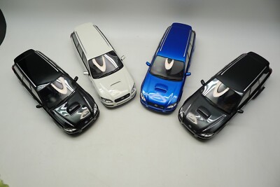 1 /18 Subaru Legacy STI S402 White Color Resin Model car By DNA