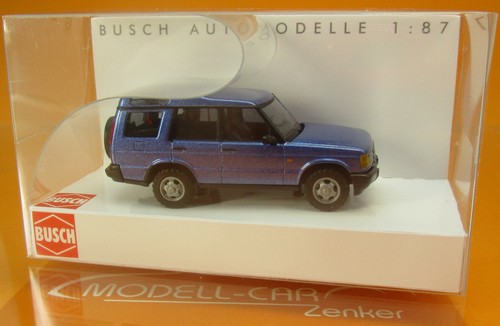 Busch 51930 Land Rover Discovery II blaumet. 1:87 NEU Modellauto