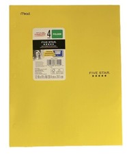 Mead Five Star 4 Pocket Paper Folder 33106 QTY 22 Multi-Color