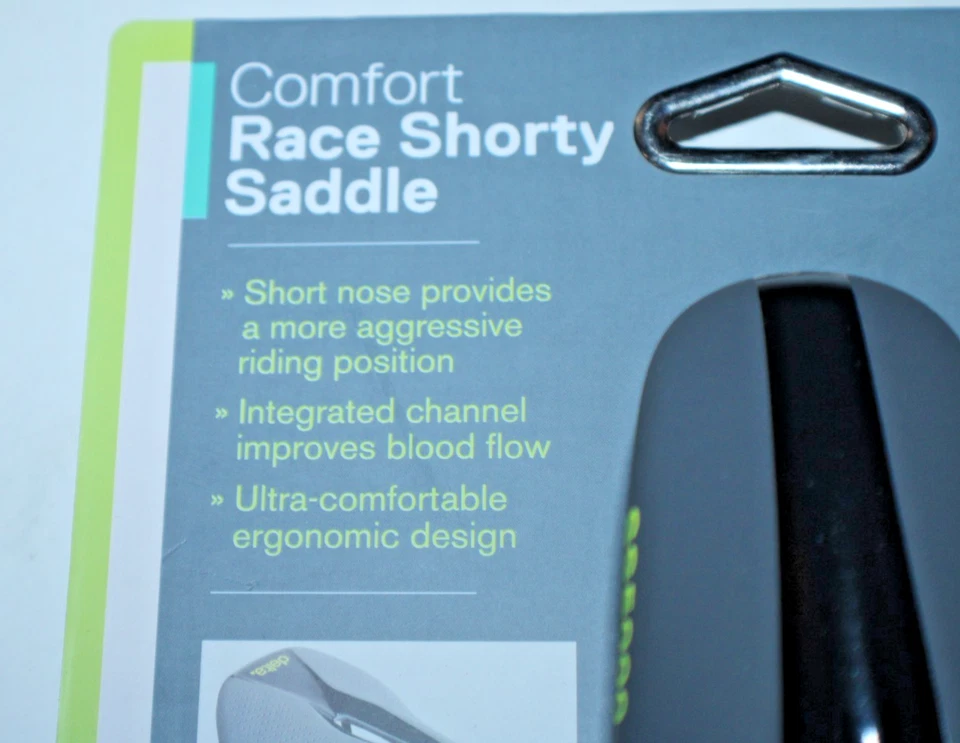 Sillín Delta SS5000 Comfort Race Shorty Recorte 240x145mm Gris Ergonómico 322g :) Foto 3 de 4