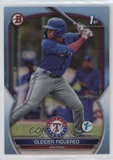 2023 Bowman 1st Edition Sky Blue Foil Gleider Figuereo #BPPF-59 00jz