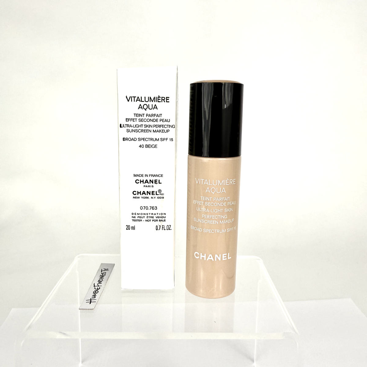 CHANEL Vitalumiere Aqua Skin Perfecting Makeup Foundation - PICK
