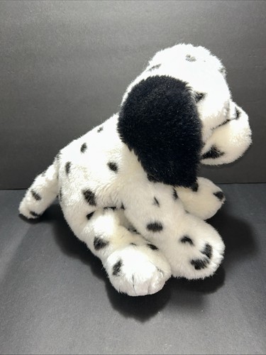 Peluche de colección First & Main Bingo Menagerie perro dálmata blanco con manchas negras manchadas - Imagen 3 de 11