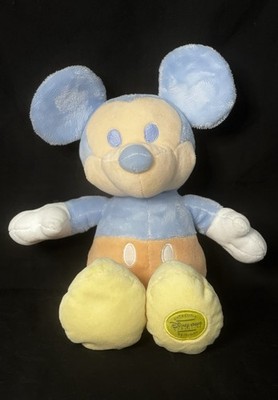 Authentic Disney Store Exclusive Original Mickey Mouse Pastel Plush Toy