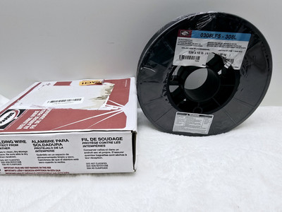Harris 0308LF5 - 308L, .035'' x 10lb welding wire spools.
