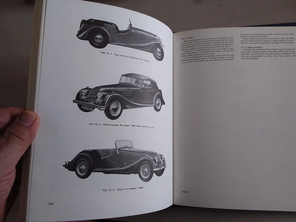 WORKSHOP MANUAL MORGAN SERIES 1 to 5 1936-60 160c 1968-69 1550 69 IN INGLESE - Immagine 3 di 4