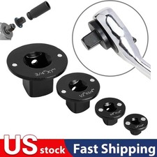 4PCS Low Profile Magnetic Impact Socket Adapter Set Drive Ratchet Adapter Set US