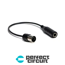 Morningstar Male MIDI to Female 1/4" TRS ADAPTER - NEW - PERFECT CIRCUIT