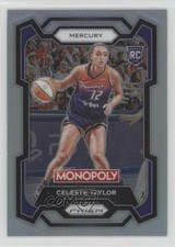 2024 Panini Prizm Monopoly WNBA Silver Prizm Celeste Taylor #66 Rookie RC 1n8y