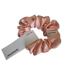 Spoiled Child Scrunchie Satin Hair Accessory Pink Coral New
