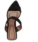 NIB SCHUTZ Womens Melina Heel Sandals Slip On Size 6.5 B Black Suede Leather NEW — photo 7