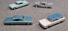 Lot Of 4 Vtg Model Cars Promo Screw Bottom Thunderbird 60 Chevy Wagon Mercury Lot Of 4 Vtg Model Cars Promo Screw Bottom Thunderbird 60 Chevy Wagon Mercury