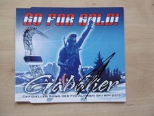 Andreas Gabalier autograph signed CD cover "Go For Gold!"