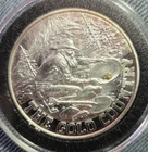 SEAL OF NEVADA 1OZ. SILVER ROUND GOLD COUNTRY L@@K
