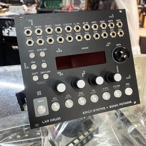 Erica Synths LXR-02 Used Drum Module with CV Control in Erica Synths LXR-02 Used Drum Module with CV Control in