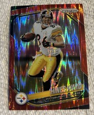2025 Panini Donruss Hines Ward Red Parallel Card