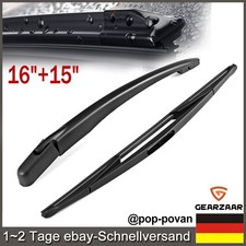 Scheibenwischer + Wischerarm Hinten HeckWischerblatt Für Dacia Sandero 405mm Dis
