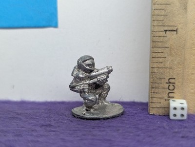 Ral Partha GG-05 Infantry, w. Automatic Grenade Launcher Metal Miniature Fantasy