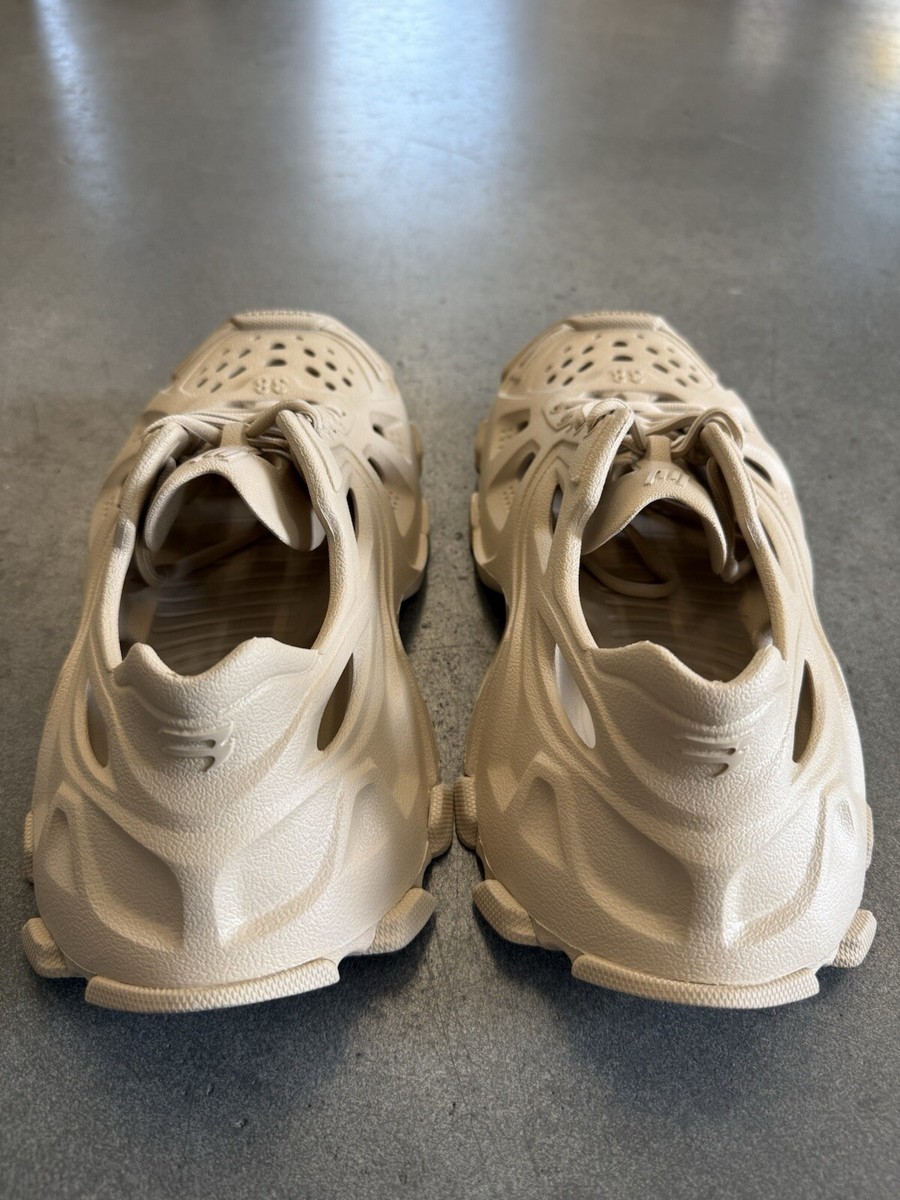Balenciaga HD Lace Up Cut Out Sneakers Beige | eBay