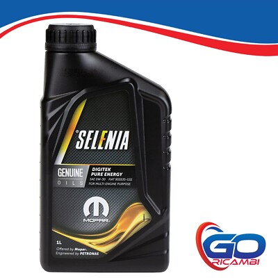 OLIO SELENIA DIGITEK PURE ENERGY SAE 0W-30 ACEA C2 CONFEZIONE LT