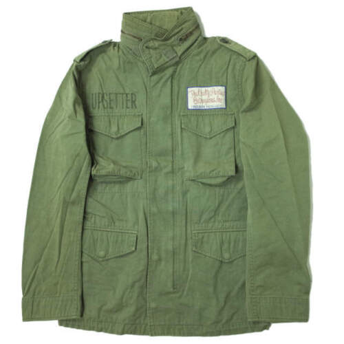 WACKO MARIA M-65 JACKET(UPSETTER/ROCK STEADY PEOPLE) S OLIVE Military jacket - Picture 1 of 10