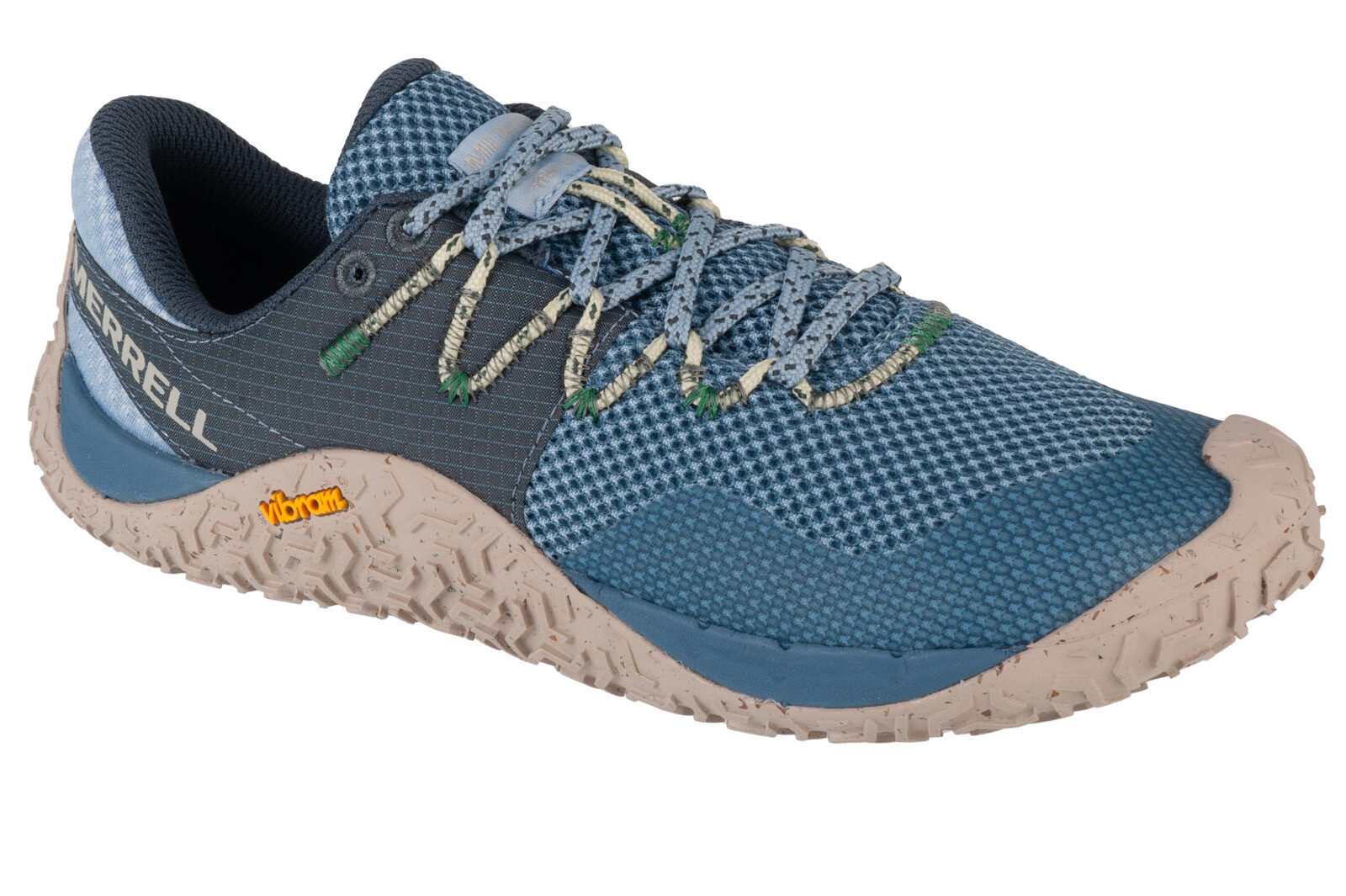 zapatos para correr Mujer, Merrell Trail Glove 7, azul