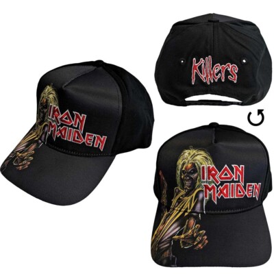 Mascotte De Capot Rock Off Officially Licensed Products Iron Maiden The Trooper Casquette De Baseball Size One Size Casquette Marine