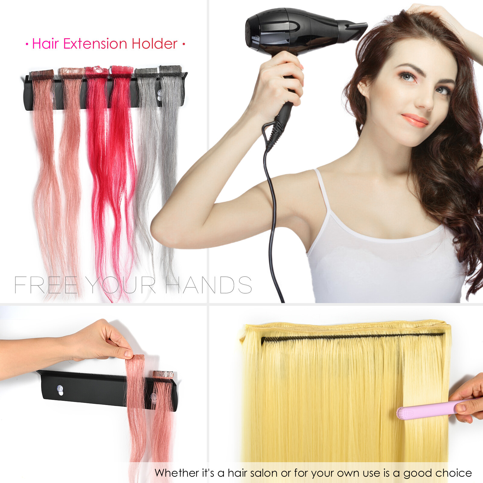 Hair Tidy Caring Styling Storage Board Glue Remove Scraper Tweezer Adhesive  Tape | eBay