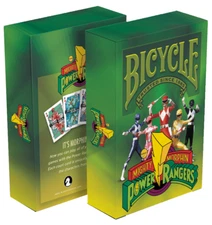 Bicycle Playing Cards - Mighty Morphin' Power Rangers (RARE)