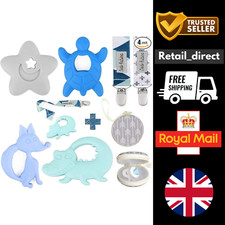 Baby Teething Toys – Soft Silicone, BPA-Free, Safe for Newborns & Toddlers