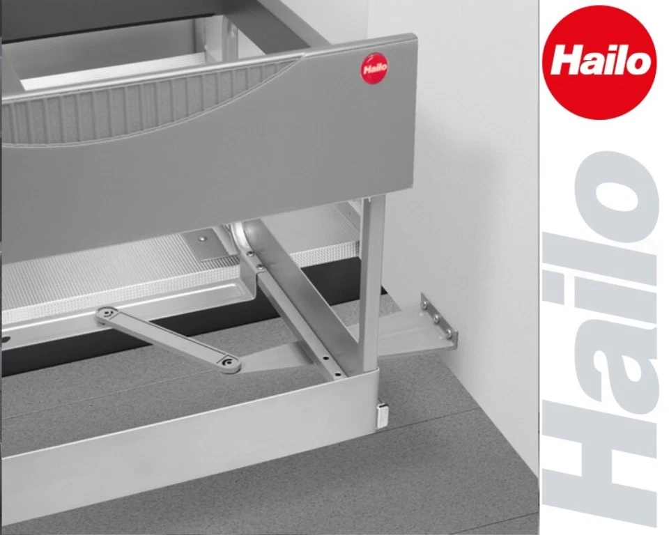 Hailo Abfallsammler TR Swing Einbau Mülleimer Raumspar-Tandem-S-plus 2-fach Müll - Bild 3 von 4