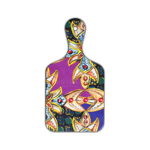 Vassoio Con Bordo In Melamina H&H - Prattico E Resistente | 45x35x2 Cm - Foto 10