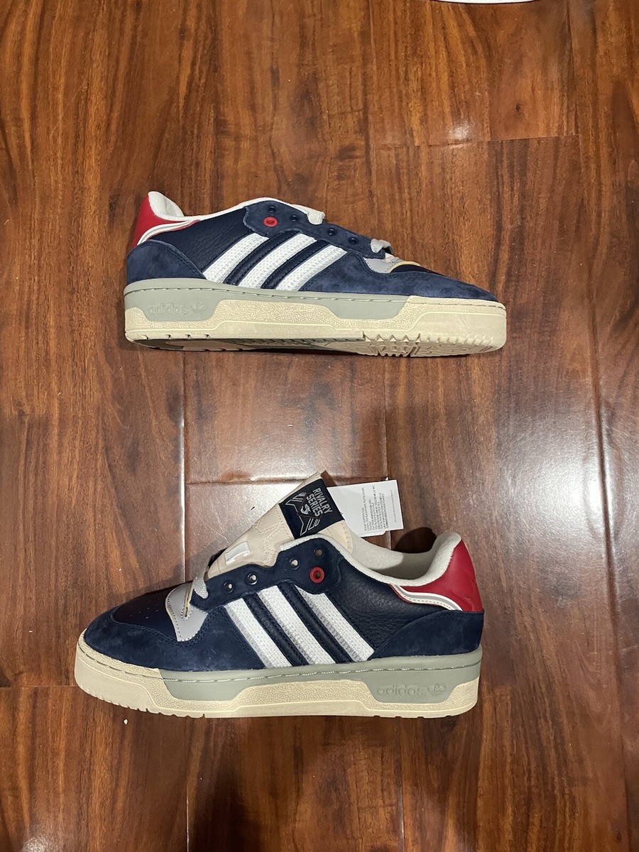 Size 7.5 - adidas Rivalry Low x Extra Butter Rivalry Series - Navy 
