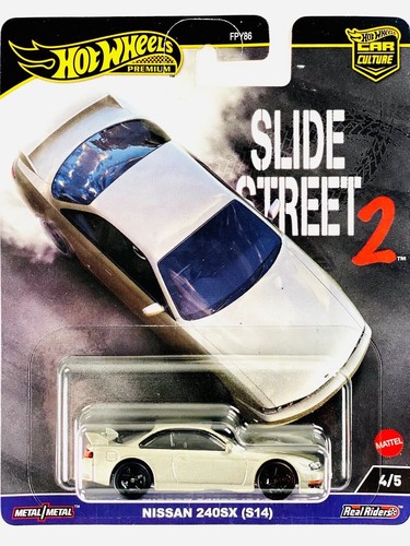 Hot Wheels Nissan 240SX S14 Slide Street 2 FPY86-959 H 1/64 - 第 1/1 張圖片