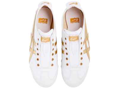 Onitsuka Tiger MEXICO 66 SLIP-ON 1183A962 102 White Pure Gold | eBay