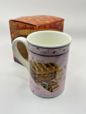 Vintage Harry Potter Royal Doulton Tasse in Schachtel Hermine lernt schweben