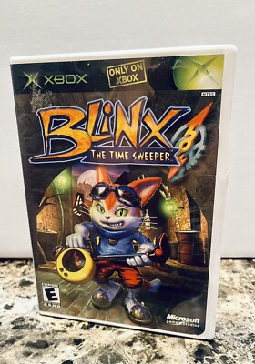 Blinx: The Time Sweeper (Microsoft Xbox, 2002) Video Game