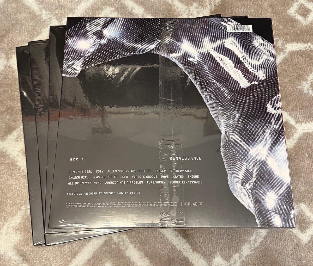Beyonce RENAISSANCE Collector's Edition Vinyl 2LP Beyoncé FREE