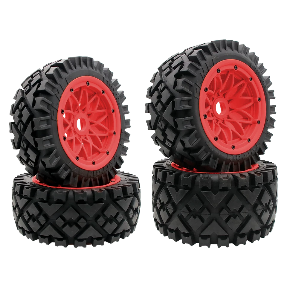 RC 1/5 Nylon Front Rear All Terrain Wheel Tires Fits HPI Rovan KM Baja 5B SS 2.0 - Image 4 of 4