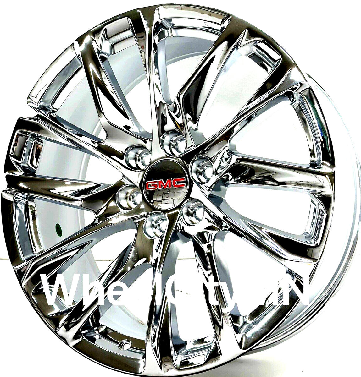22” Chrome SET OE 4875 Replica SSX Rims fits 2025 GMC Sierra Yukon