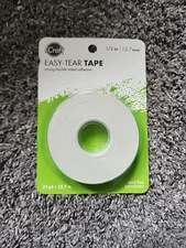 ICraft Easy-Tear Tape, 1/2 in x 25 yd