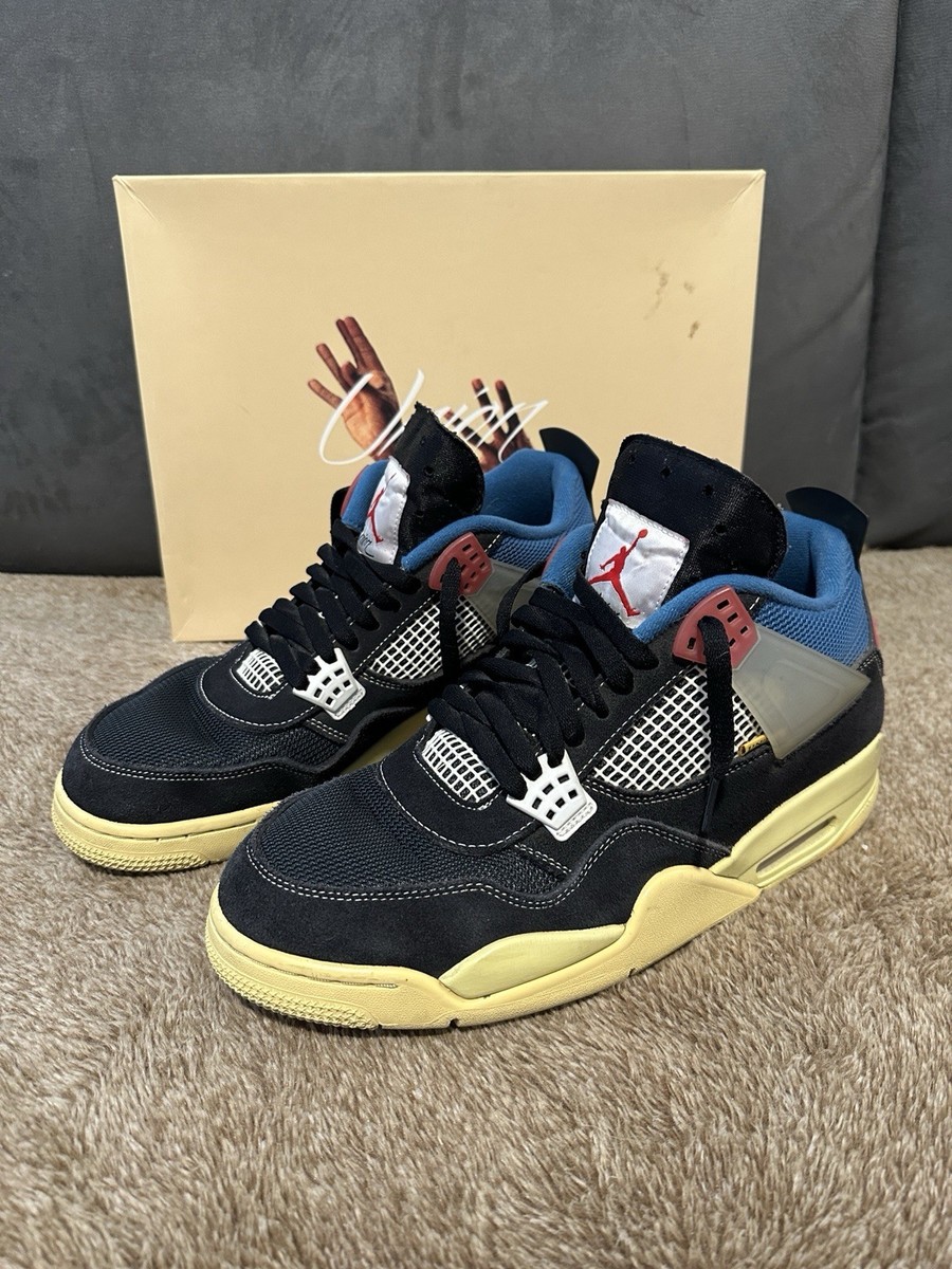 Jordan 4 Retro Union Off Noir Men's Size 12.5 DC9533-001 Used