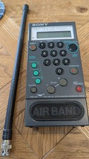 SONY AIR7 RICEVITORE RADIO ARIA 108-136MHz AM 150-2194kHz FM 76-108MHz SCANNER JP
