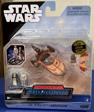 Star Wars Micro Galaxy Squadron Luke Skywalker’s LANDSPEEDER #80 Chase Jazwares