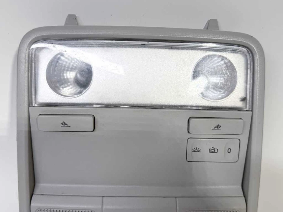 09-18 VW Tiguan Overhead Dome Light Reading Lamp Assembly Gray - Image 2 of 4